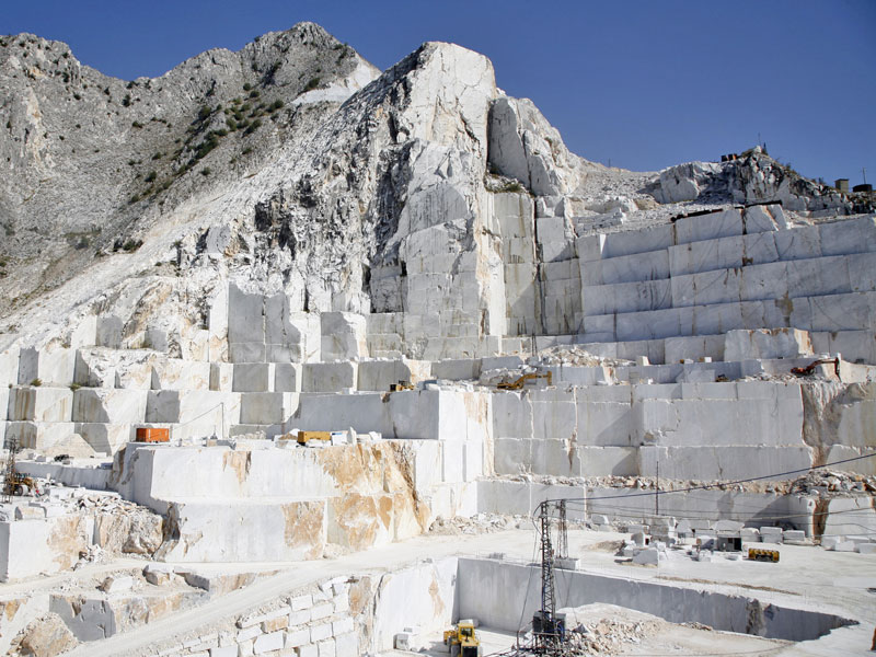 carrara marmor steinbruch 1 Carrara Marmor