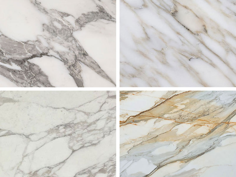 carrara marmor calacatta typen Carrara-Marmor Calacatta Typen
