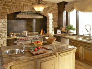 marmorplatten auf mass in der kueche mit kanten sonderprofil Steinplatten auf Maß in der Küche