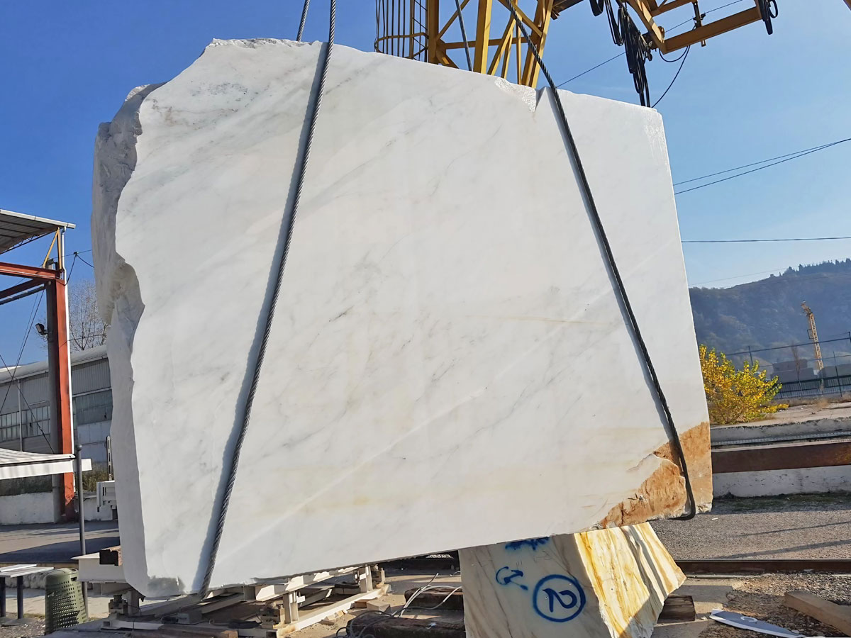 Tranche Carrara Marmor