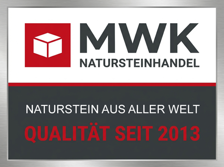 MWK Natursteinhandel - Granit & Marmor Badge
